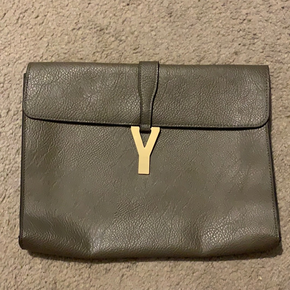 Taupe Clutch